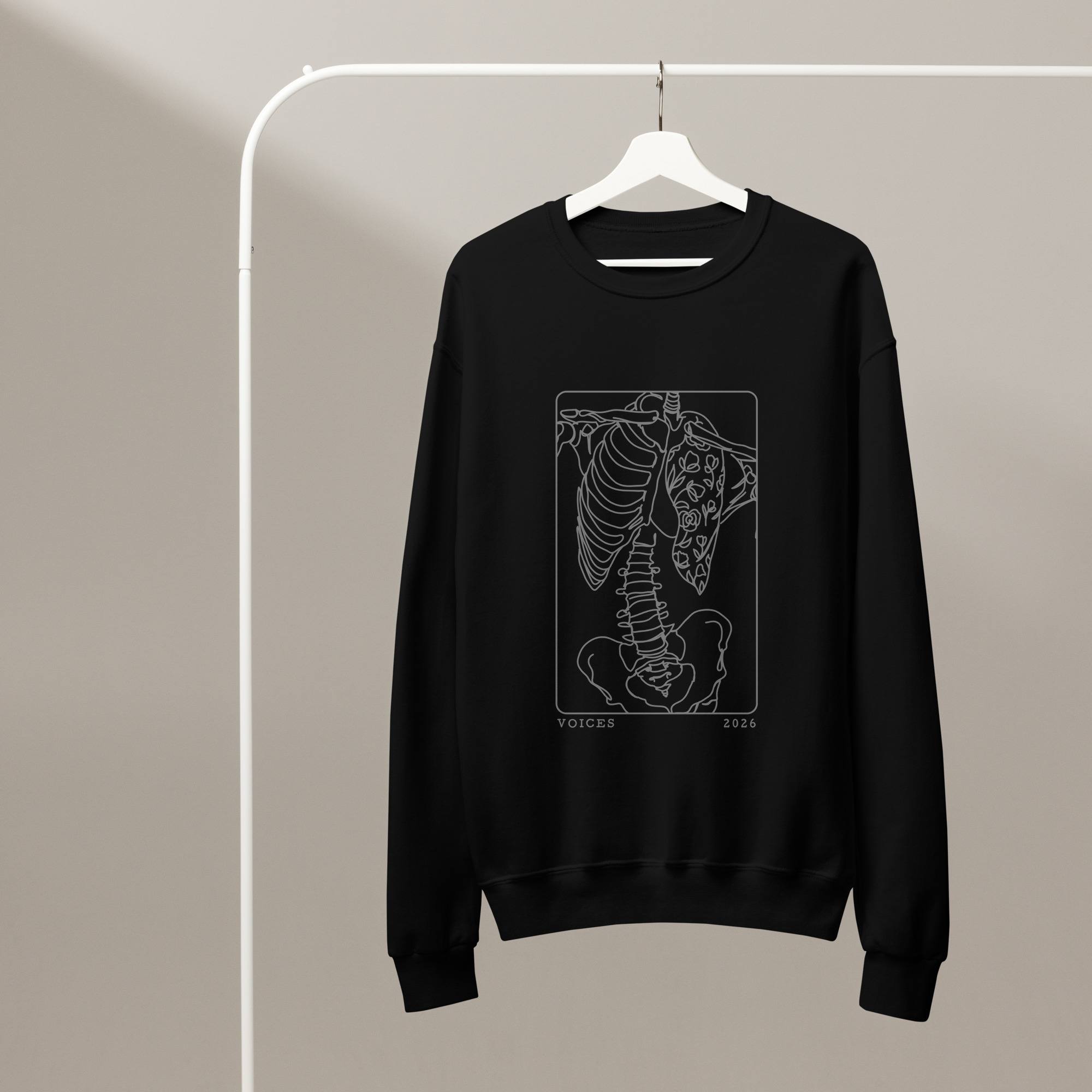 Crew Neck Sweatshirt: Voices - Image 4