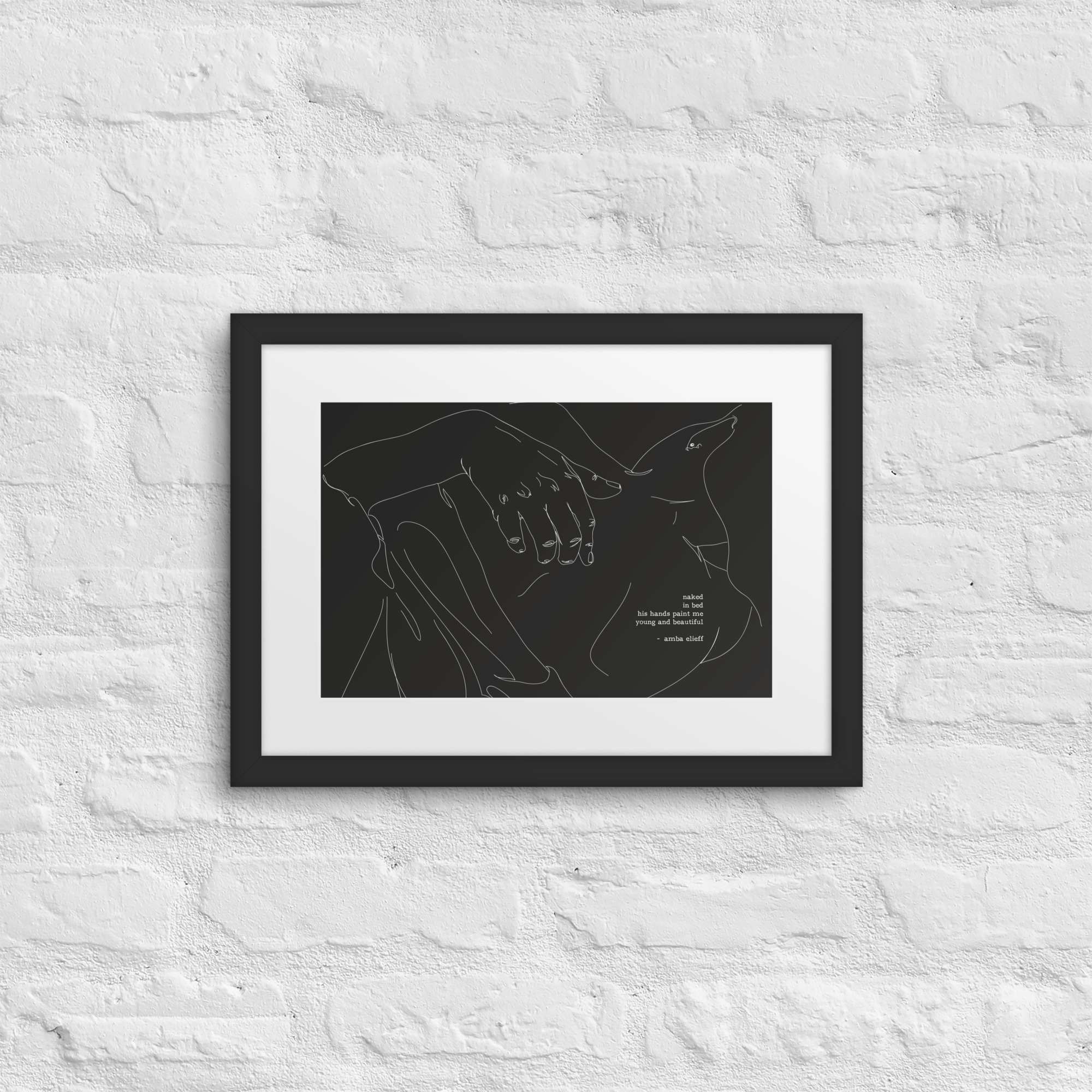 Voices: Young & Beautiful Framed Art Print - Image 2