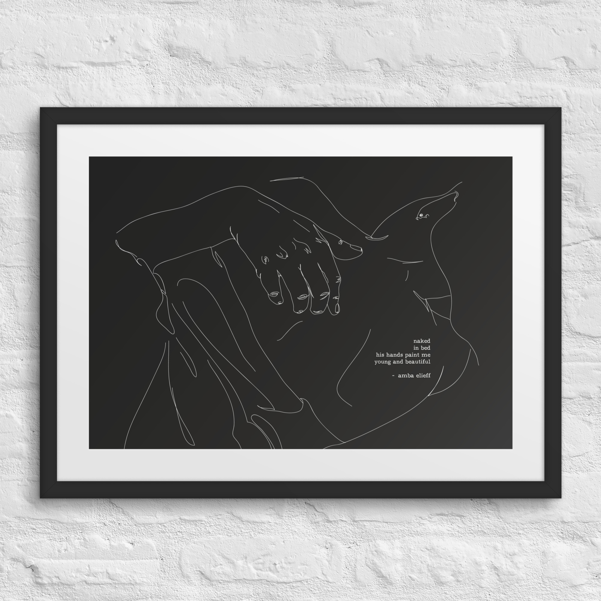 Voices: Young & Beautiful Framed Art Print