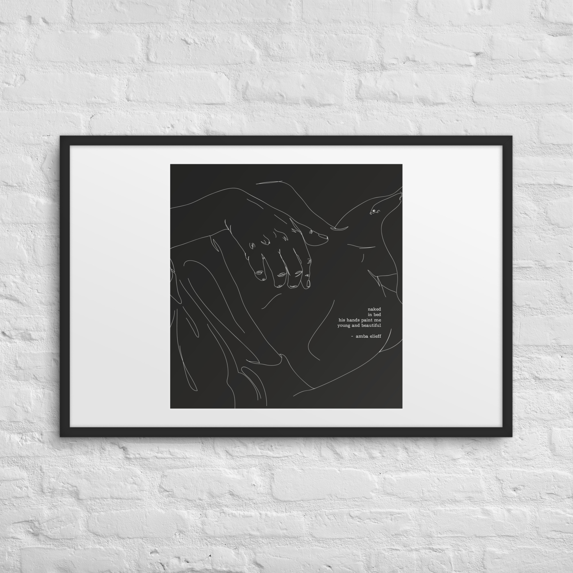 Voices: Young & Beautiful Framed Art Print - Image 6