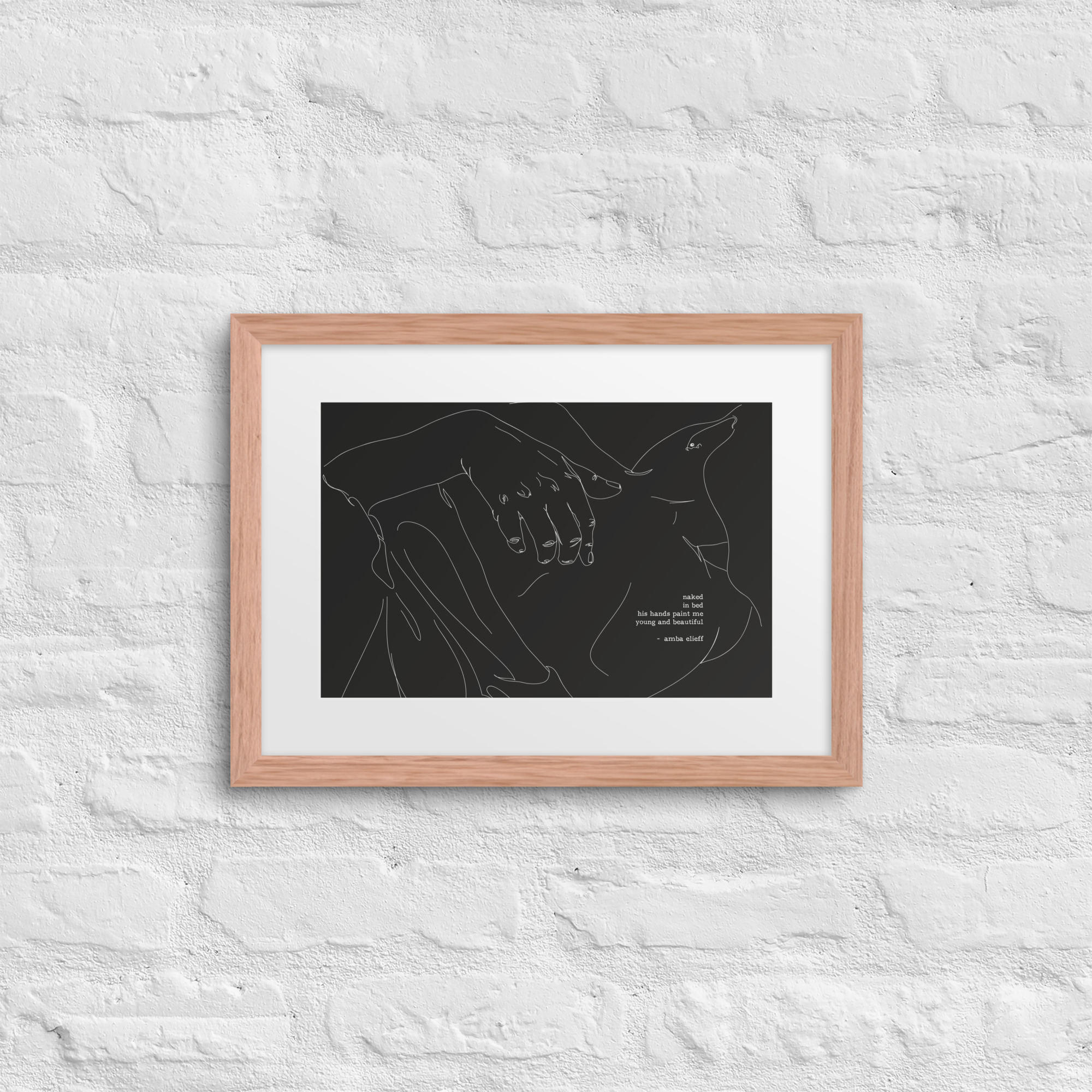 Voices: Young & Beautiful Framed Art Print - Image 7