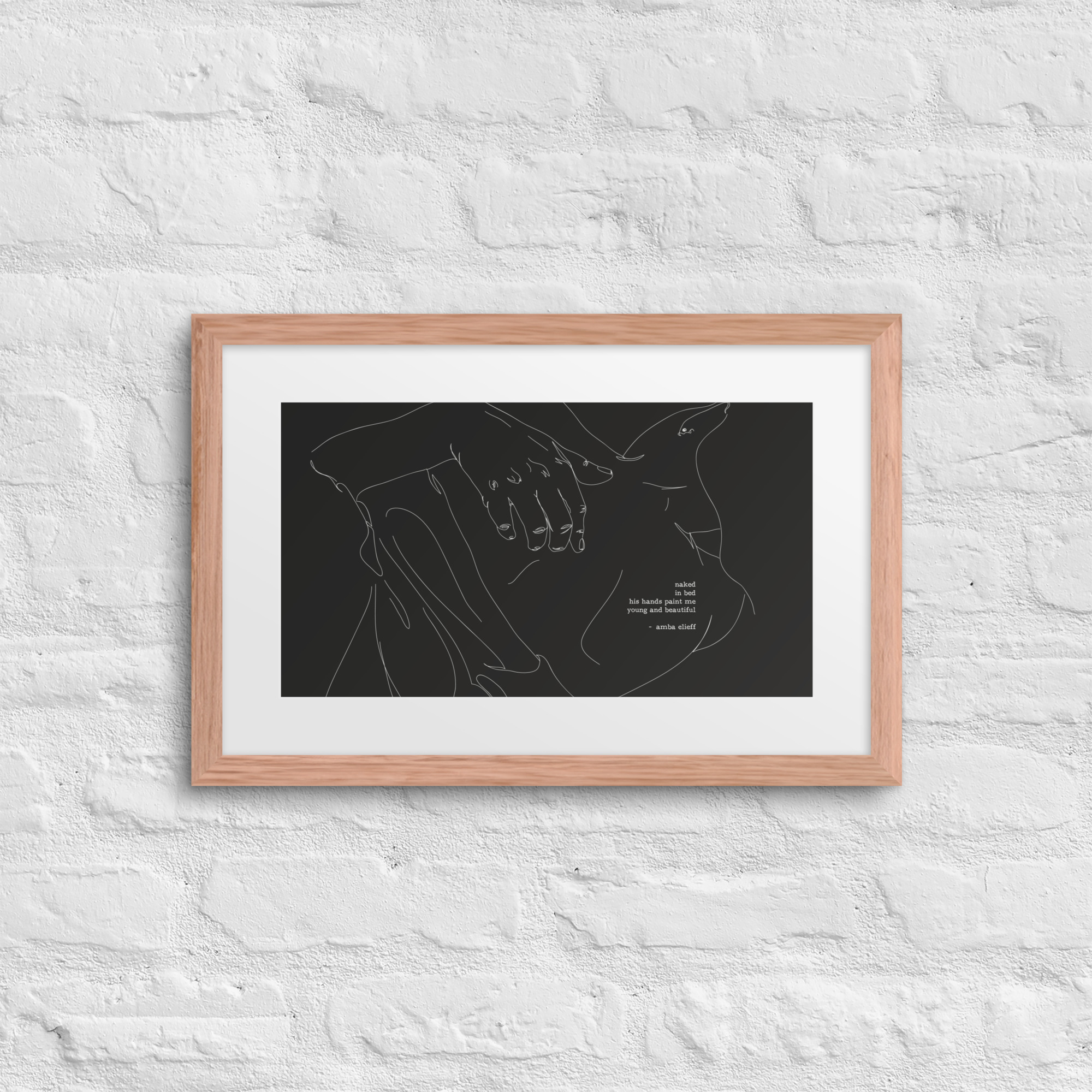 Voices: Young & Beautiful Framed Art Print - Image 8