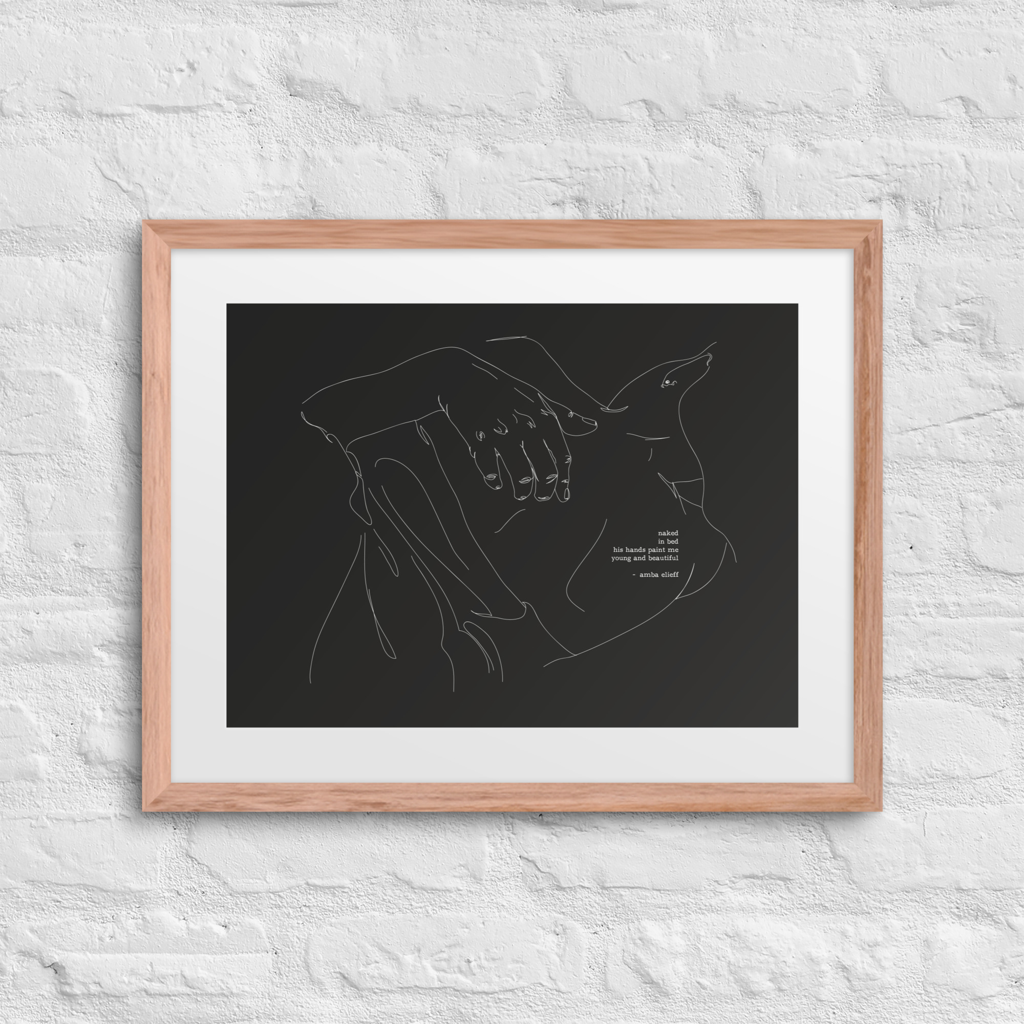 Voices: Young & Beautiful Framed Art Print - Image 9