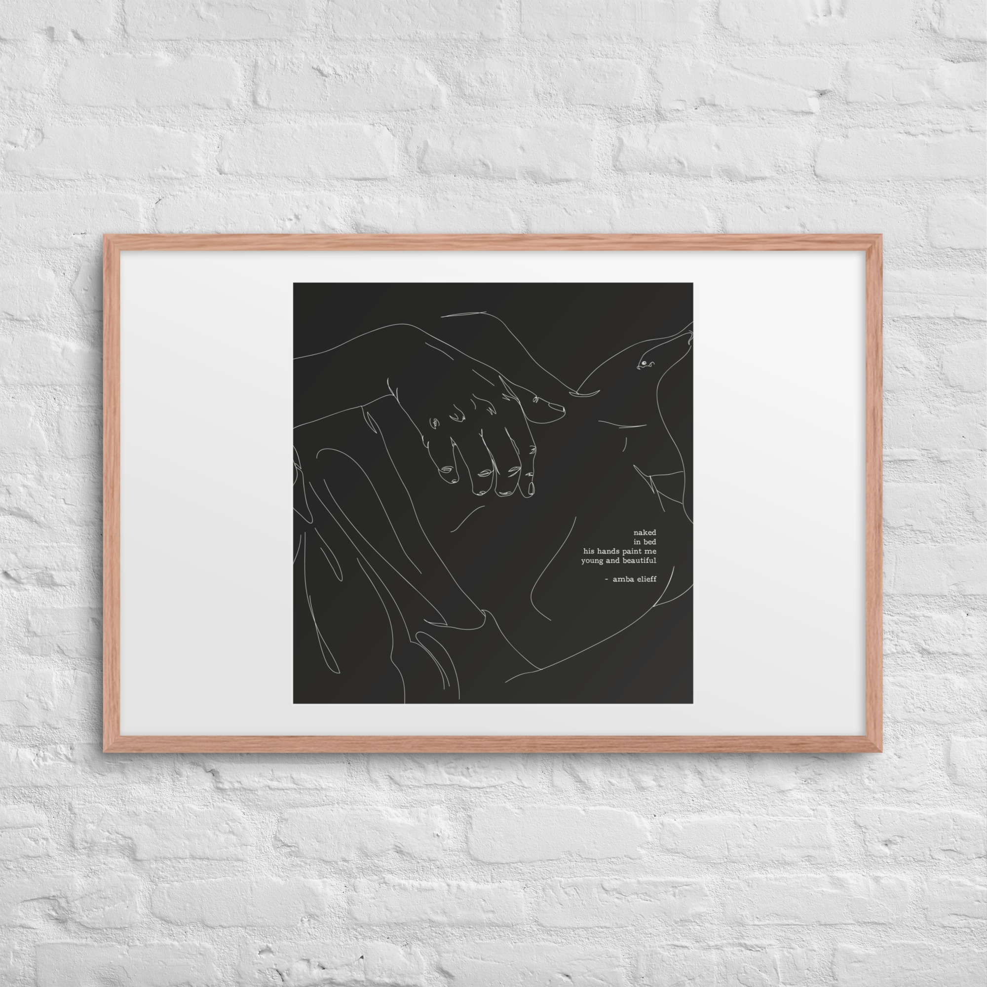 Voices: Young & Beautiful Framed Art Print - Image 11